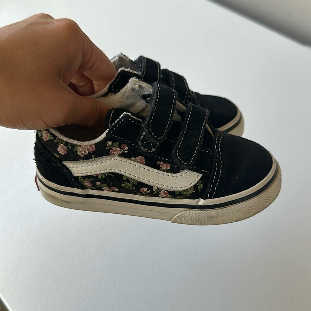 Toddler Girls Vans Floral